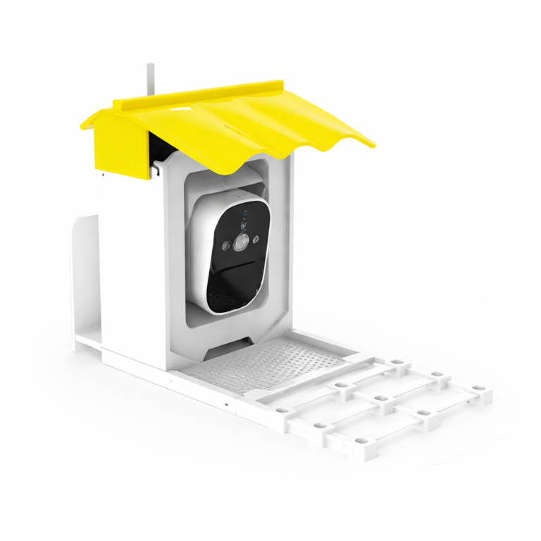 户外自动宠物喂食器与摄像头