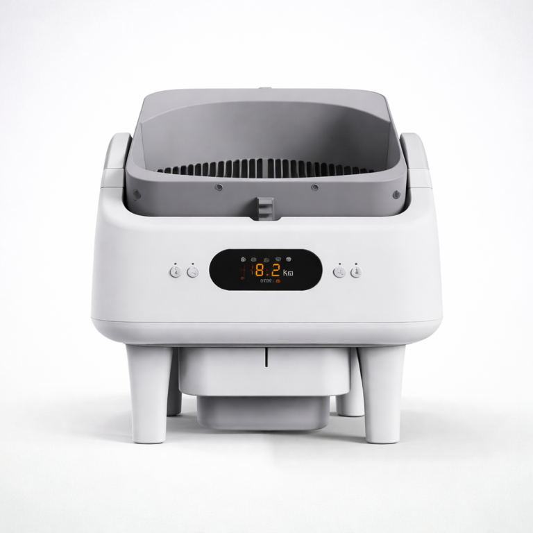 现代自动自洁猫砂盆