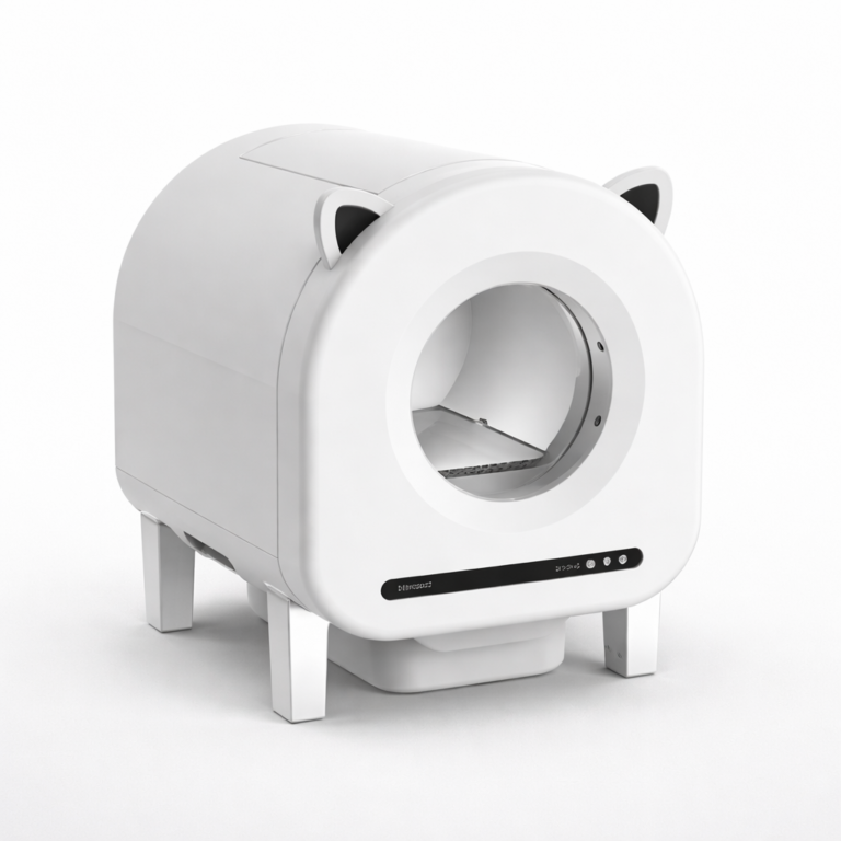 自动猫砂盆产品照